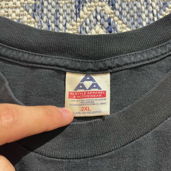 Vintage Platinum Ice B Shirt Mens 2XL Black Short Sleeve Rap Y2K - Picture 3 of 7